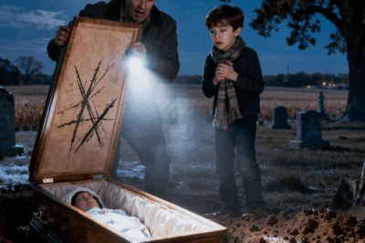 Six weeks after the funeral in Ohio, the boy insisted that his father dig up his mother’s grave, and the moment the coffin lid was opened left everyone holding their breath.