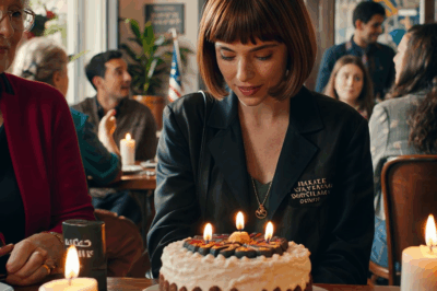 At my birthday party at a café, my mother leaned to my brother: “Since everyone’s here, go change her locks” — 60 minutes later he came back ashen: “There’s police tape at her door, police on the scene, and… a letter addressed to Mom.”