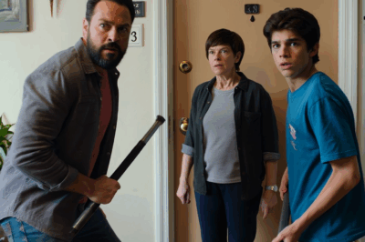 “Last night at my father’s birthday dinner they called me ‘the tenant’ — This morning the whole family showed up to break down the door, declaring: ‘This is our son’s apartment.’ I opened the door, set a stack of documents on the table, and one truth made them all step back.”