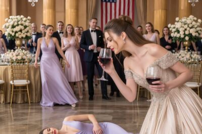 Hot: My mother handed me a glass of red wine with a strange smile at my engagement party. It smelled bad. I swapped it with my sister. Thirty minutes later, she collapsed and…