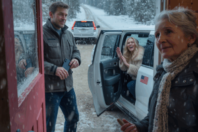 My son drove me to a snow-covered cabin, took my phone, said “Here’s firewood and food for two weeks, I’m flying to the Maldives with your $75,000,” and slammed the door behind him — he had no idea his perfect murder plan was walking straight into my trap.