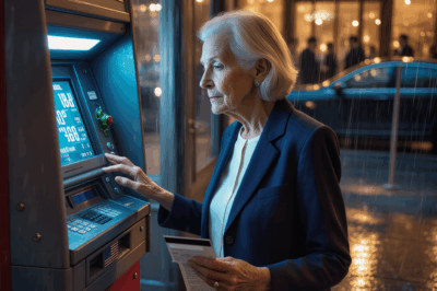 My Son “Forgot” to Put My Name on the Reservation, Handed Me His Maxed-Out Gold Card, and Told Me to “Just Cover It With My Pension” — But What I Saw at the ATM After Paying That $7,538 Steakhouse Bill Showed Me Exactly How Long He’d Been Stealing From Me and Why He Wanted Me in a Retirement Home